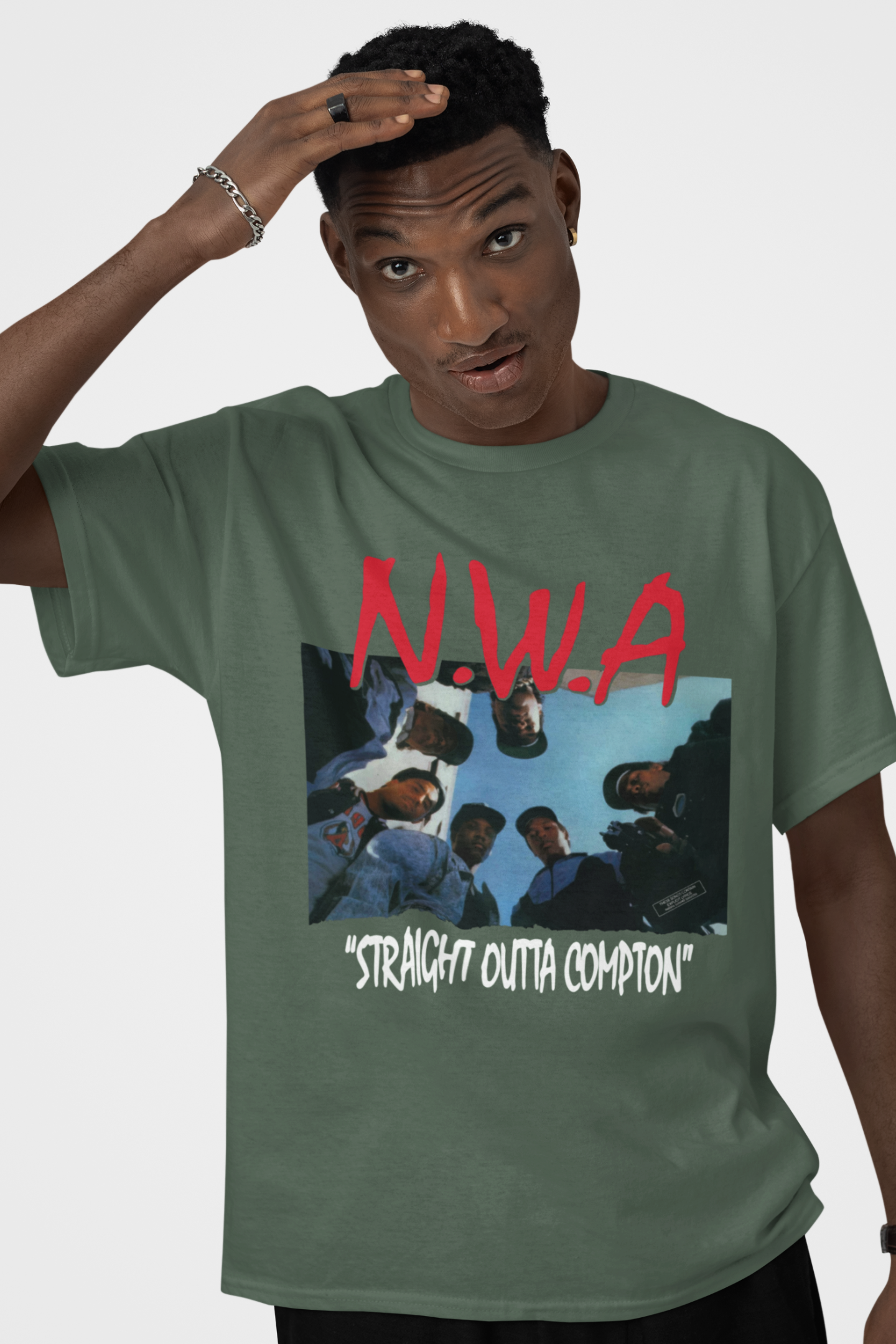 NWA Iconic Straight Outta Compton T Shirt | NWA T Shirt | 90's Hip Hop | Hip Hop T Shirt | Rap T Shirt | NWA Album