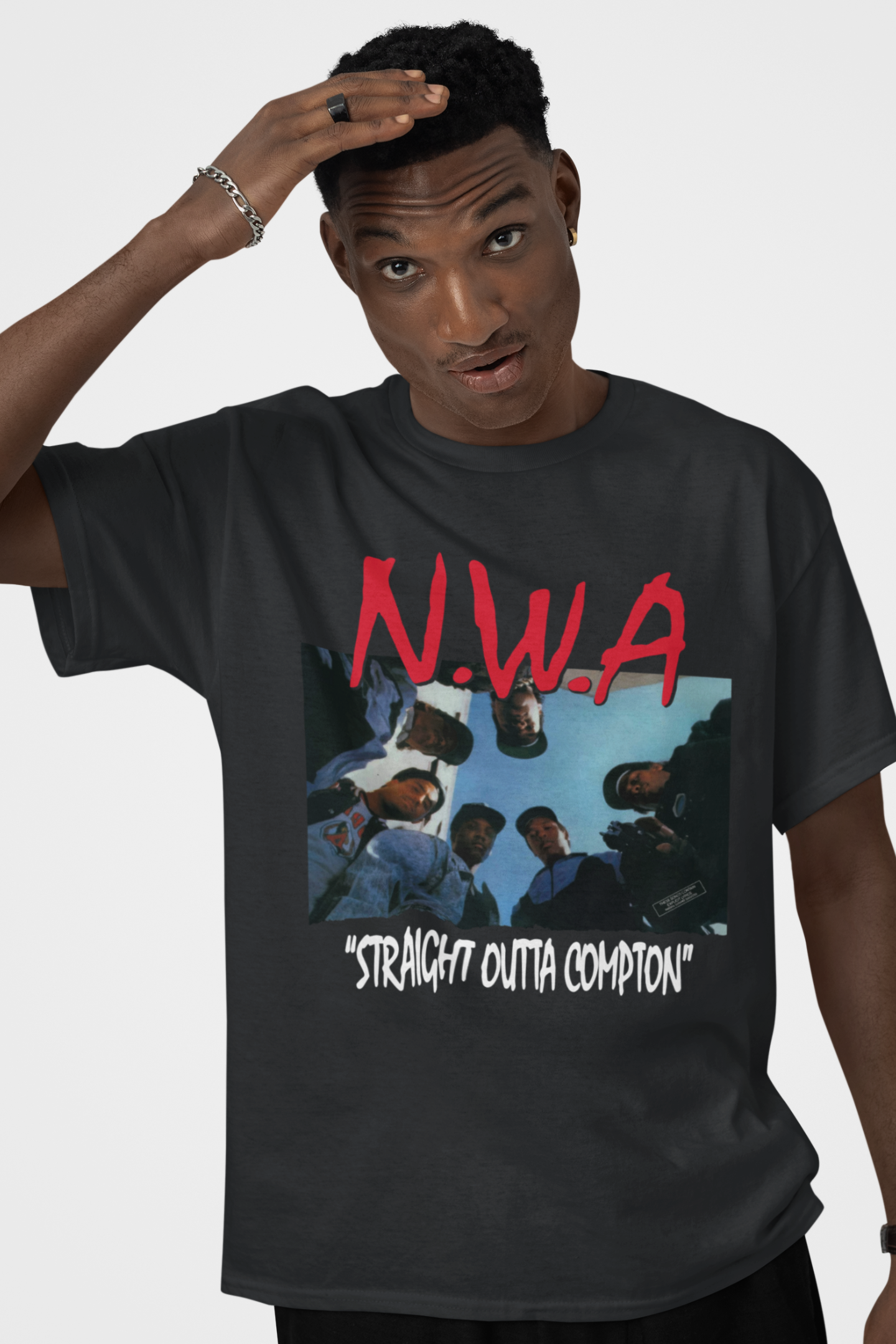 NWA Iconic Straight Outta Compton T Shirt | NWA T Shirt | 90's Hip Hop | Hip Hop T Shirt | Rap T Shirt | NWA Album