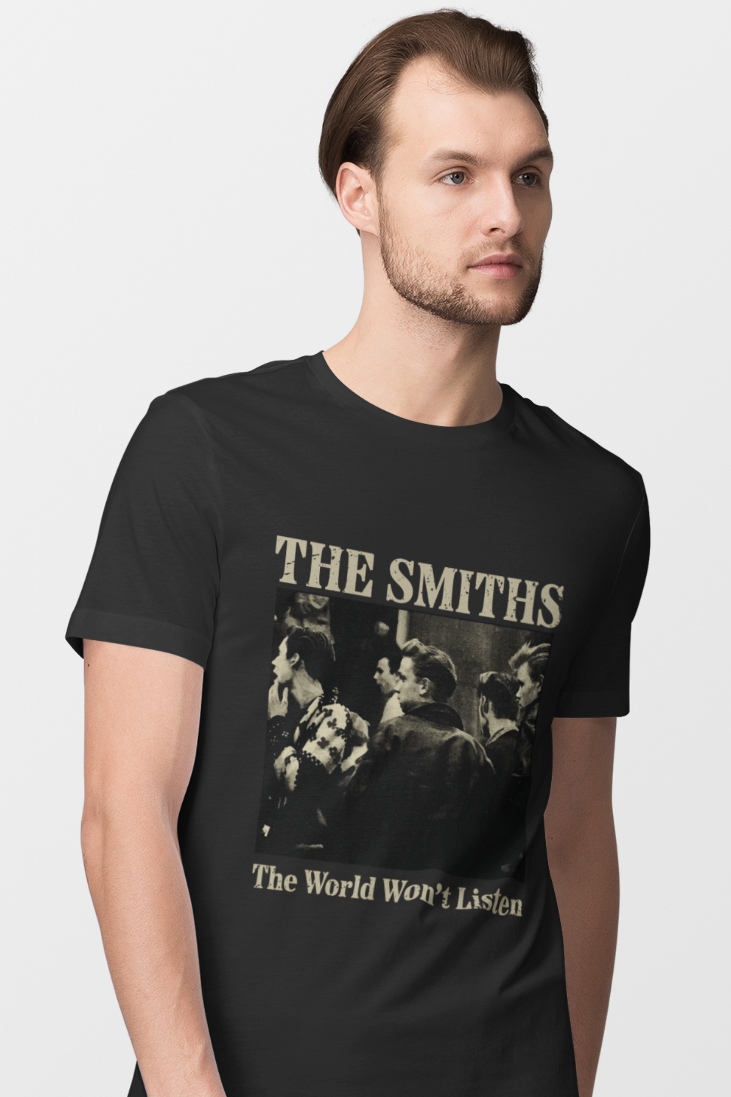 The World Won't Listen | The Smiths T Shirt | The Smiths Gift | Rock and Roll | Morrissey T Shirt