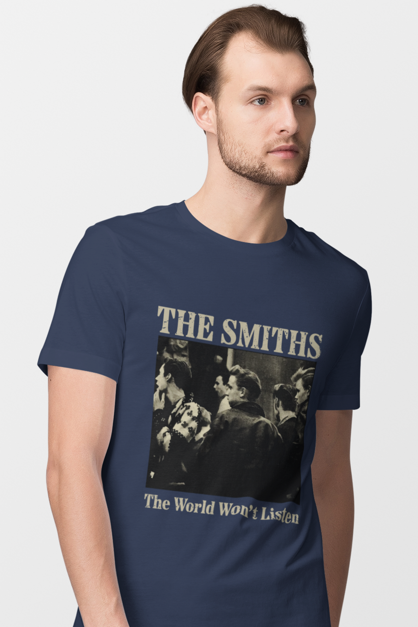 The World Won't Listen | The Smiths T Shirt | The Smiths Gift | Rock and Roll | Morrissey T Shirt