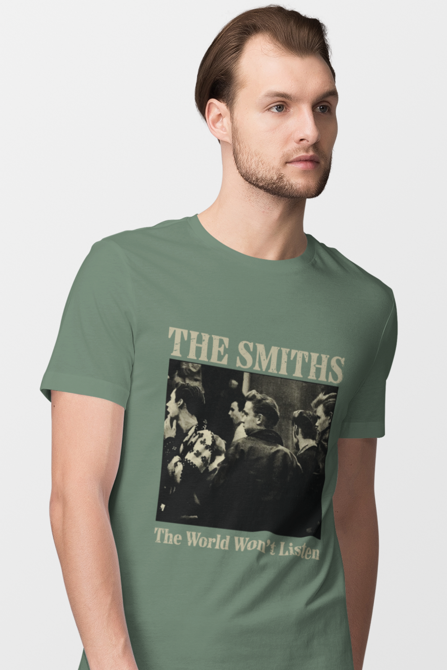 The World Won't Listen | The Smiths T Shirt | The Smiths Gift | Rock and Roll | Morrissey T Shirt