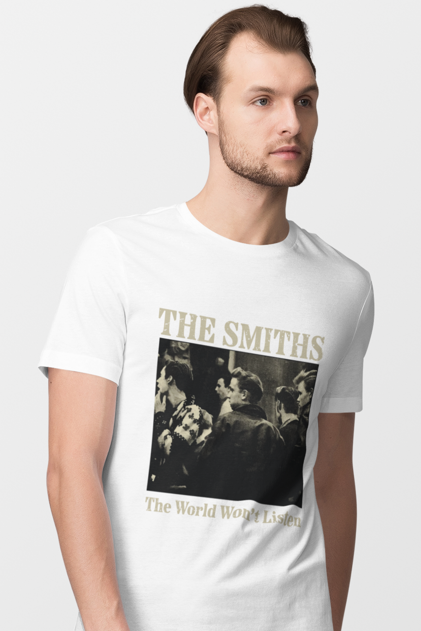 The World Won't Listen | The Smiths T Shirt | The Smiths Gift | Rock and Roll | Morrissey T Shirt