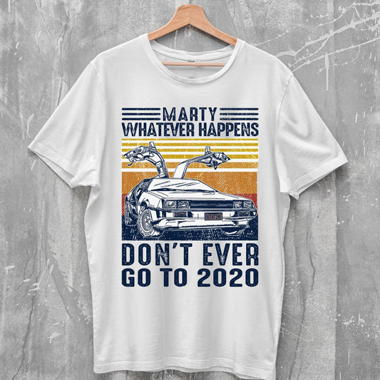 Back to the Future Movie T Shirt | Marty Mcfly T Shirt | Covid 19 T Shirt | 2020 T Shirt | Iconic Movie
