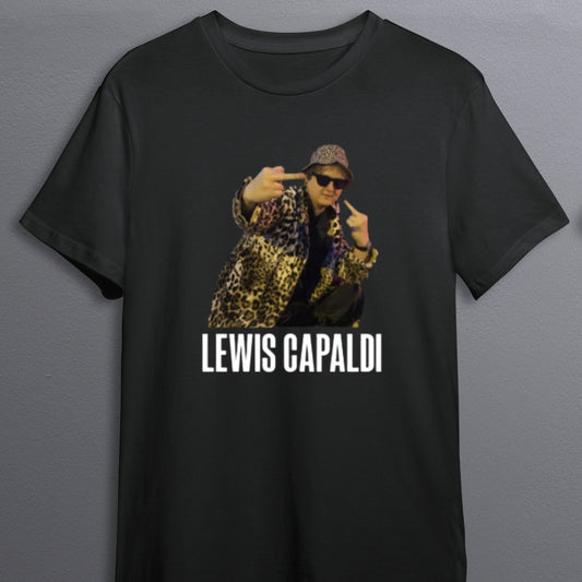 Lewis Capaldi Homage T Shirt | Scottish Icon | Funny T Shirt | Lewis Capaldi Fan