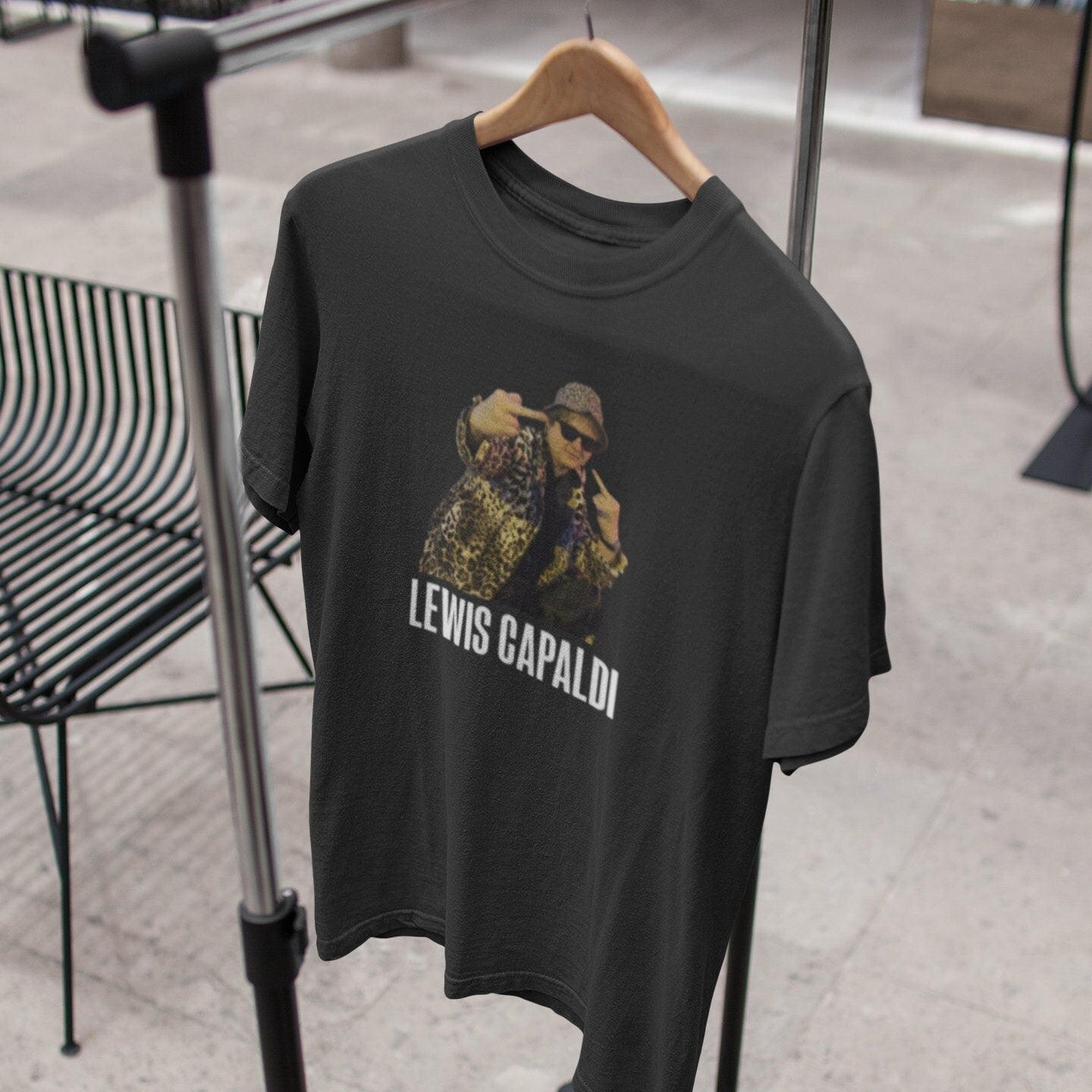 Lewis Capaldi Homage T Shirt | Scottish Icon | Funny T Shirt | Lewis Capaldi Fan