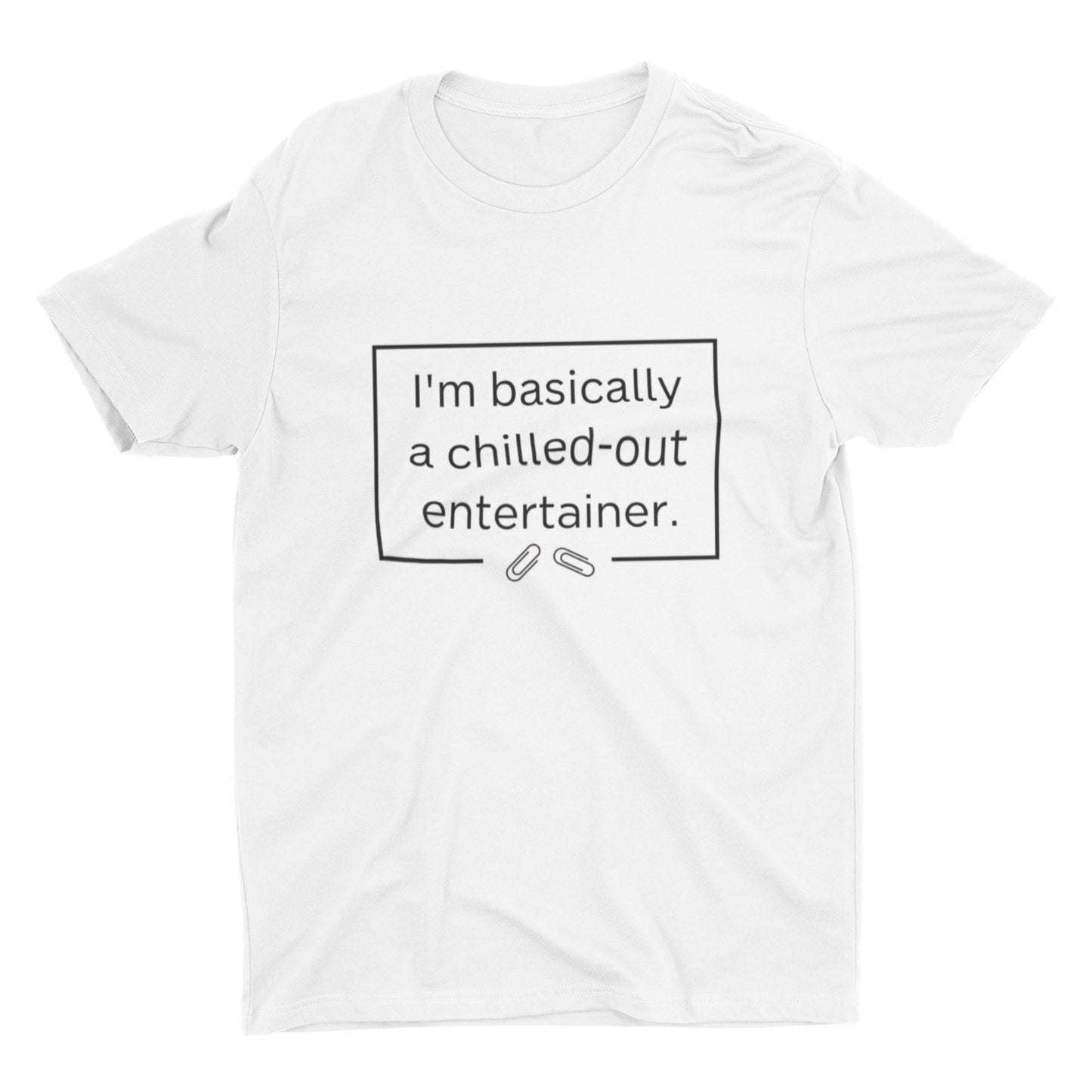 David Brent Chilled-Out Entertainer T Shirt | The Office funny T Shirt | Ricky Gervais
