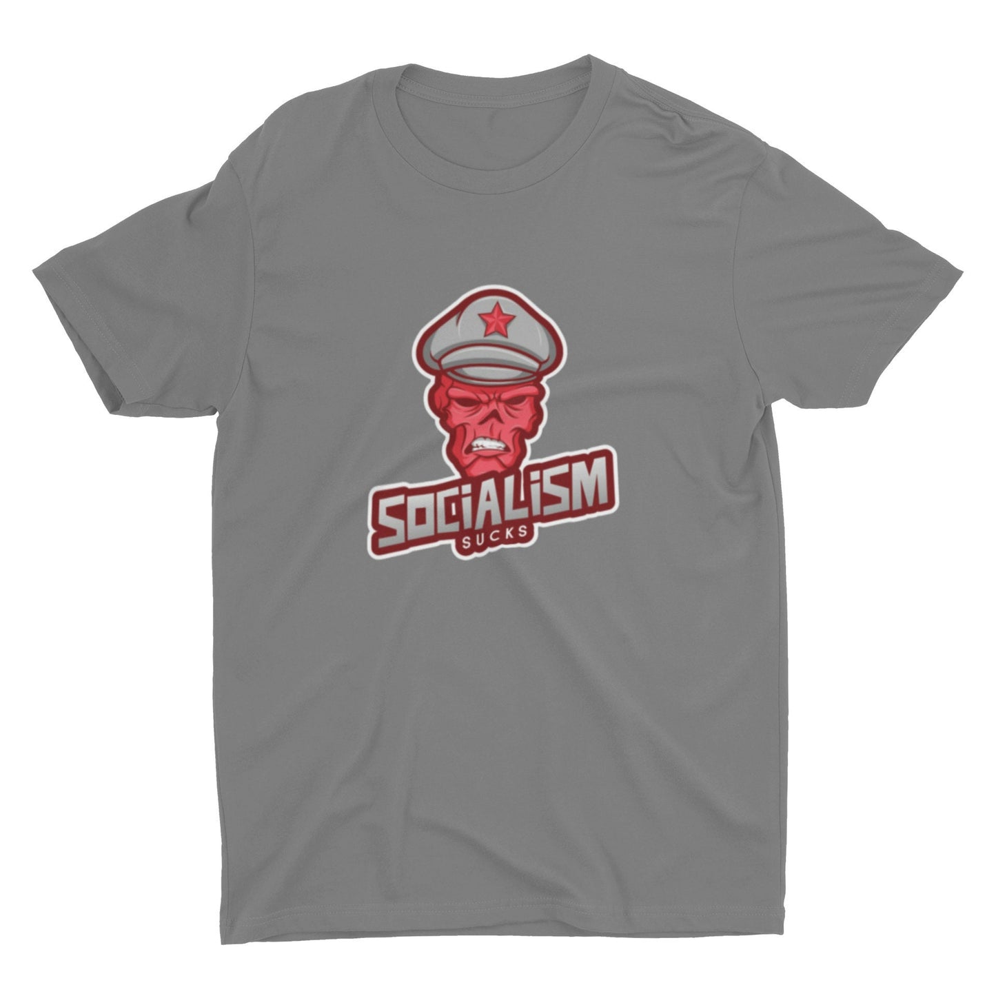 Socialism Sucks T Shirt | Socialism T Shirt | Red Skull T Shirt | Jordan Peterson T Shirt