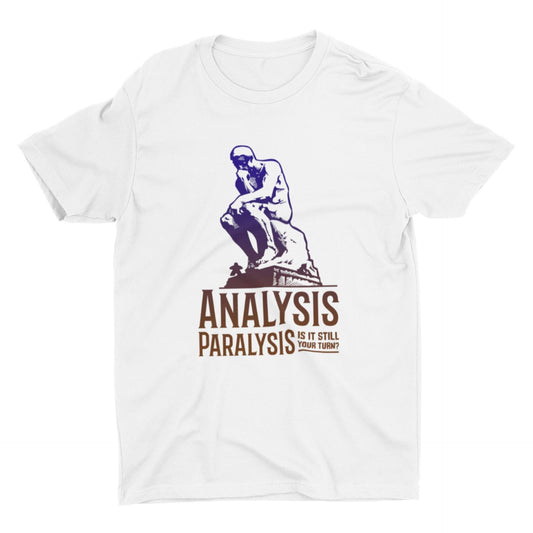 Analysis Paralysis T Shirt | Board Game T Shirt | Funny Board Game T Shirt | Carcassonne T Shirt