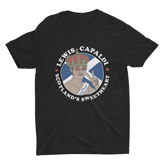 Lewis Capaldi T Shirt | Sotlands Sweetheart | Scottish Icon | Funny T Shirt | Lewis Capaldi Fan