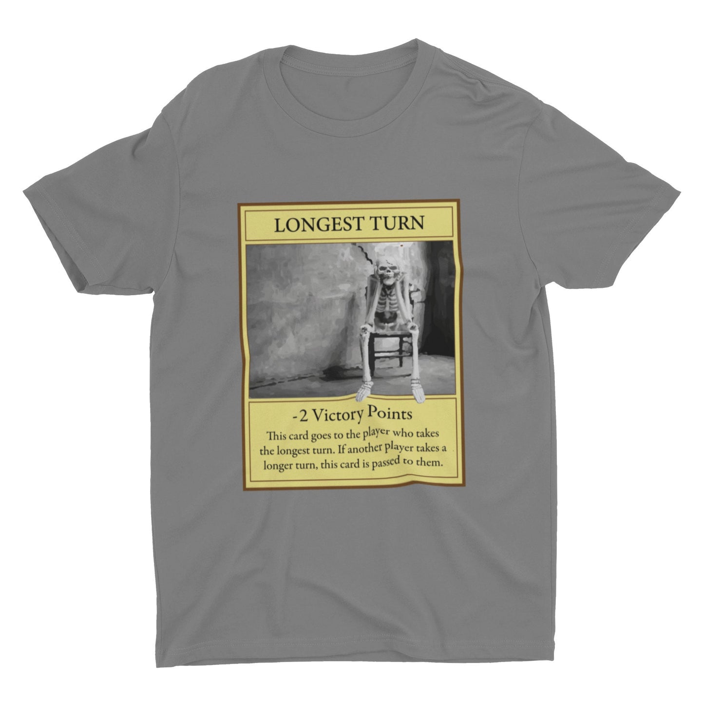 Longest Turn Catan T Shirt | Settlers of Catan Shirt | Catan Clothing | Catan Resource Card T Shirt
