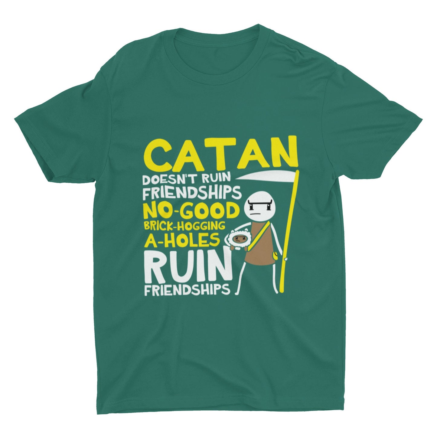 Catan Does Not Ruin Friendships T Shirt. Funny Catan T Shirt. Catan Gift