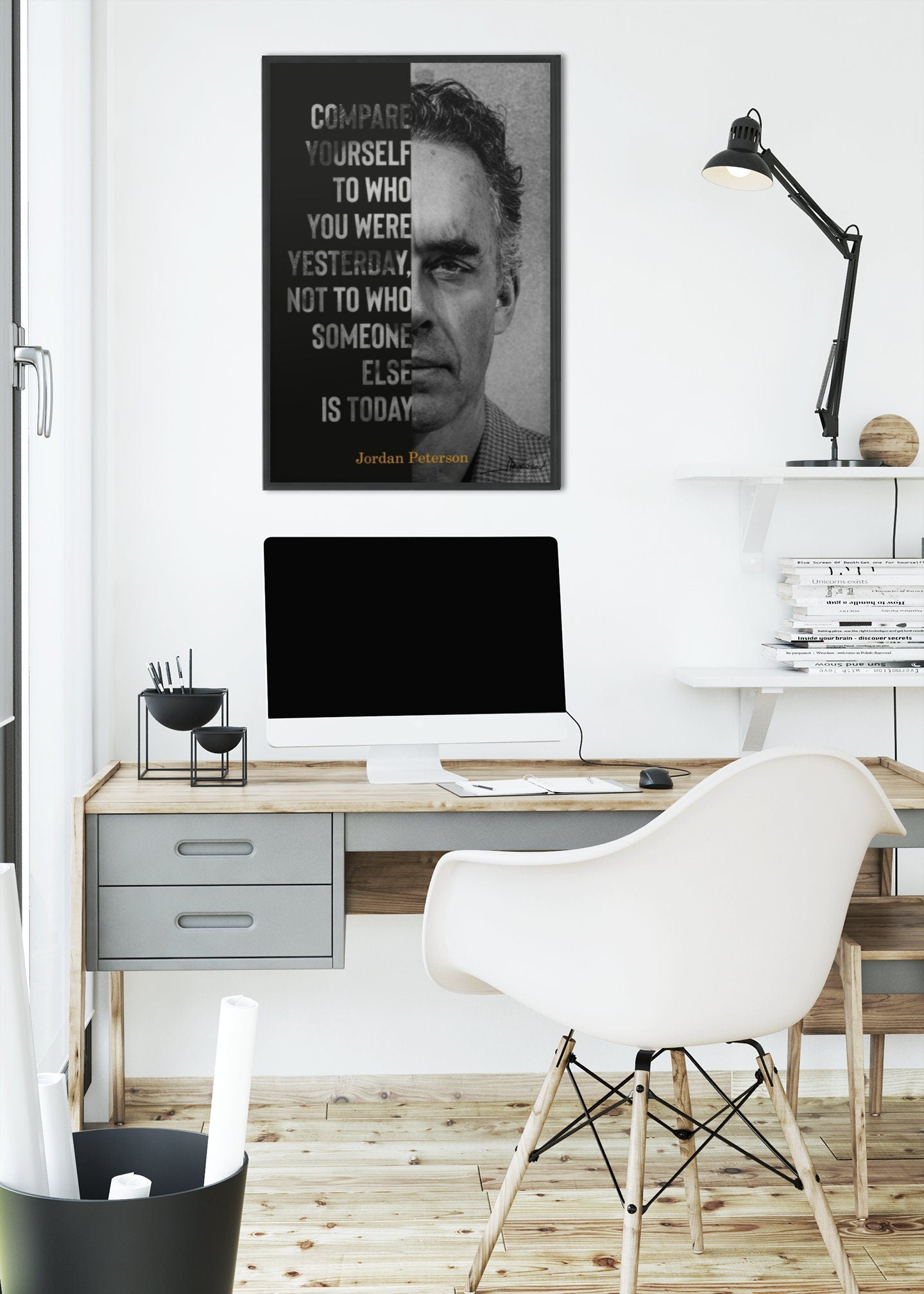 Jordan Peterson 12 Rules Poster | Jordan Peterson Collage Poster | Dr Jordan B Peterson Gift