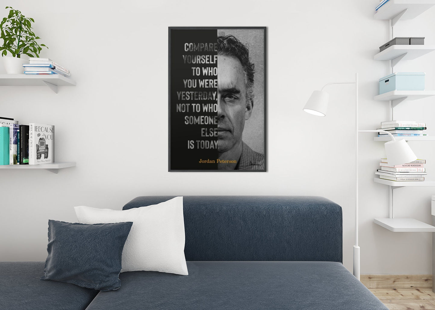 Jordan Peterson 12 Rules Poster | Jordan Peterson Collage Poster | Dr Jordan B Peterson Gift