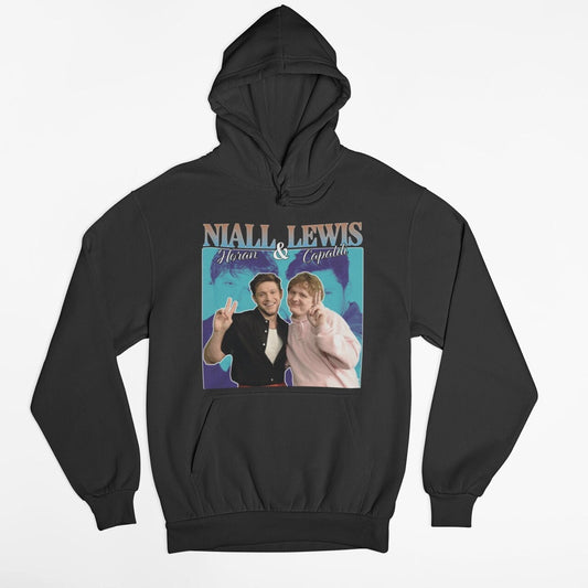 Lewis Capaldi & Niall Horan Homage Hoodie | Scottish Icon | Lewis Capaldi Hoodie | Lewis Capaldi Fan