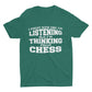 Thinking About Chess T Shirt | Chess Lover T Shirt | Chess Clothing