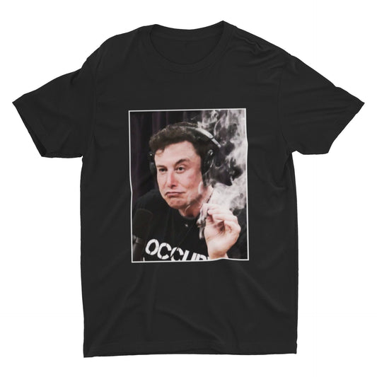 Elon Musk Joe Rogan T Shirt | Elon Musk Weed Joe Rogan Experience T Shirt | Joe Rogan Gift | Joe Rogan Podcast | JRE Podcast