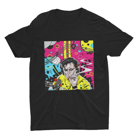 Elon Musk Colourful Joe Rogan T Shirt | Elon Musk Weed Joe Rogan Experience T Shirt | Joe Rogan Gift | Joe Rogan Podcast | JRE Podcast