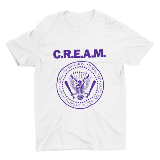 Wu Tang CREAM T Shirt | Cash Rules Everything Around Me | Wu Tang T Shirt | Wu Tang Art | Hip Hop T Shirt