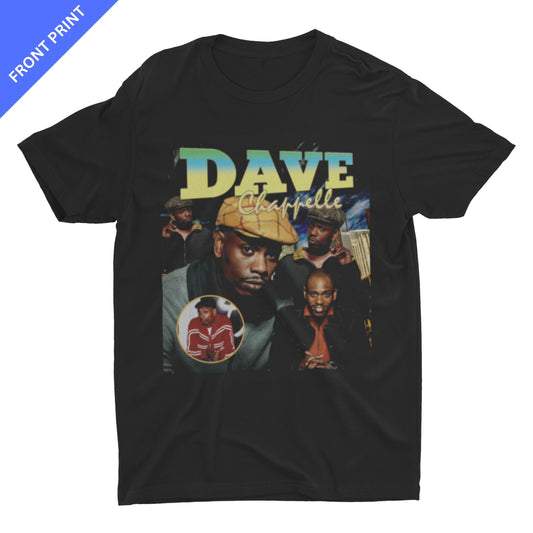 Dave Chappelle Homeage T Shirt | Double-Sided Dave Chappelle Show T Shirt | Dave Chappelle Gift