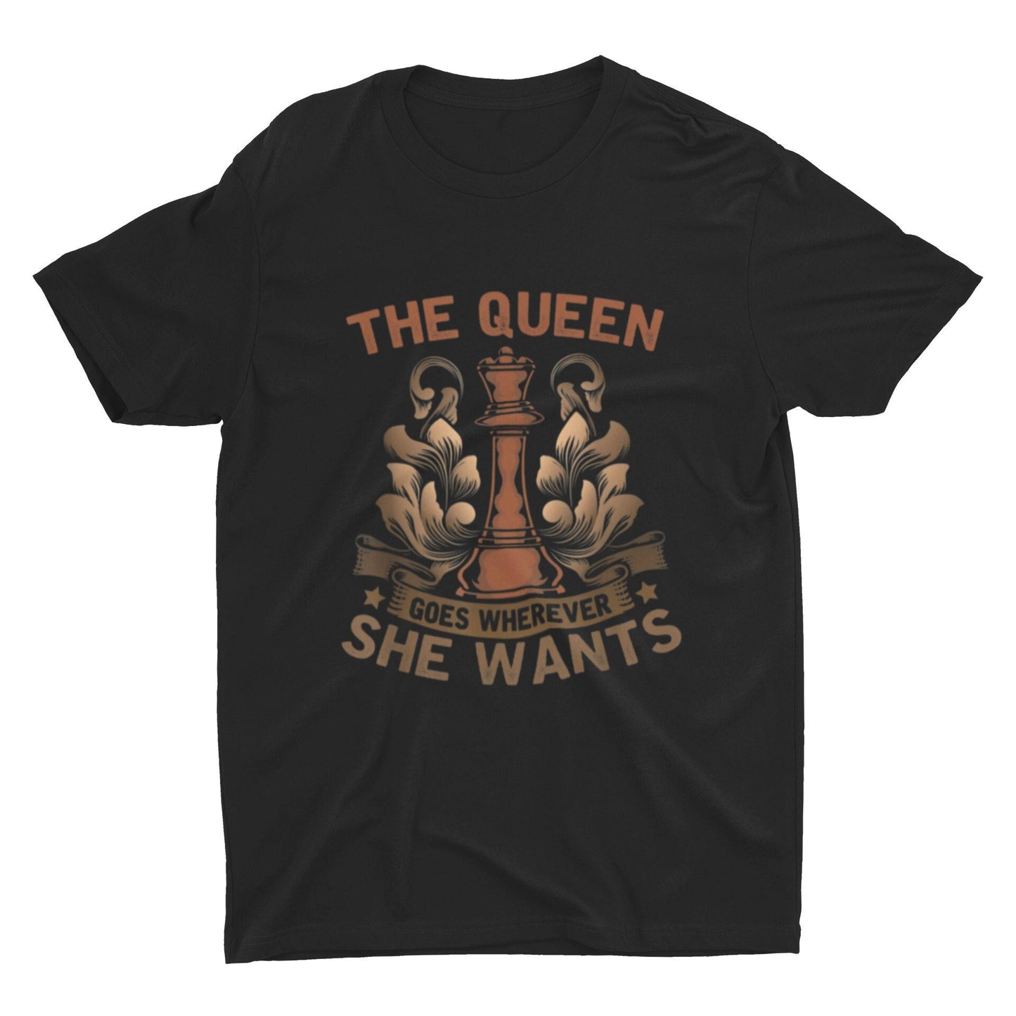 The Queen Goes Wherever She Wants ICONIC Chess T Shirt | Classic Chess Move Classic T Shirt | Chess Clothing