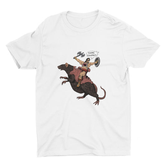 Theo Von Rat King 'Gang Gang' T Shirt | You Know T-Shirt, This Past Weekend T-Shirt, Podcast T-Shirt, Funny T-Shirt