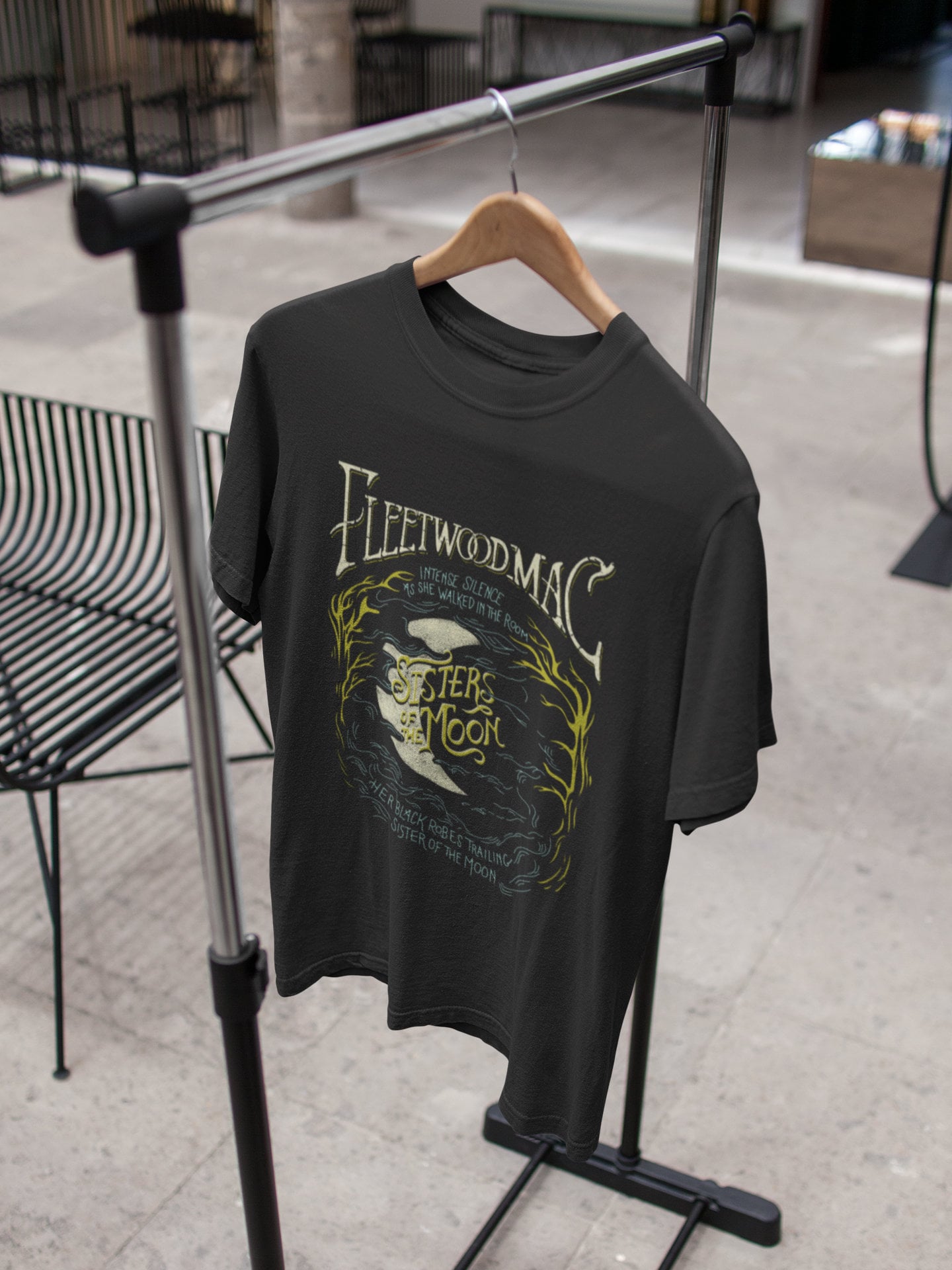 Fleetwood Mac 'Sisters Of The Moon' T Shirt | Fleetwood Mac Lover | Stevie Nicks T Shirt | Stevie Nicks Fan | Fleetwood Mac Album