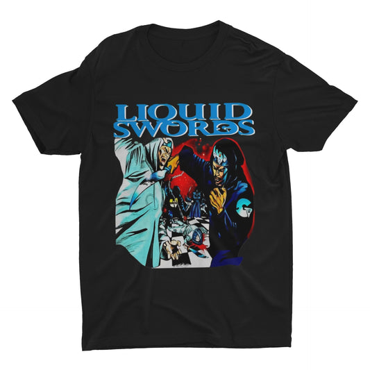 Wu Tang 'Liquid Swords ' T Shirt | Wu Tang T Shirt | Wu Tang Art | Hip Hop T Shirt | Protect Ya Neck